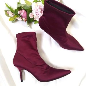 Zara Sock Style Ankle Boots